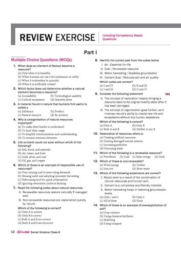 Image of Arihant All in One Social Science Class 8 Book 2025 | NCERT Textbook Based | Exploring Society: India and Beyond | Complete Study, Practice & Assessment with Mind Maps, Chapter Exercises & Sample Question Papers | English Medium