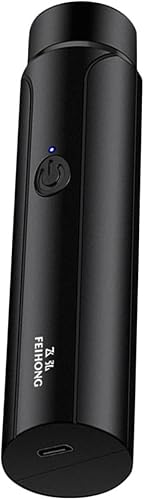 Miniatura 8 de Beaupretty 5 juegos de afeitadora eléctrica para hombre, recortadora facial para hombres, accesorios de enfermería, uso diario, afeitadora pequeña,