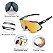 GARDOM Gafas de Ciclismo Hombres Mujeres, Gafas de Sol Deportivas con 5...