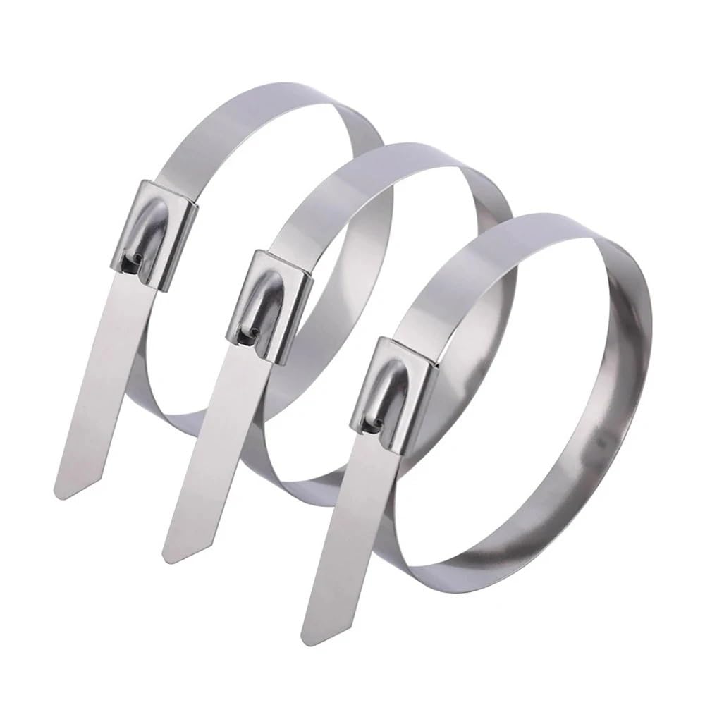 tie様 Amazon.com: Cable ties metal zip ties Stainless Steel Ca Metal Zip