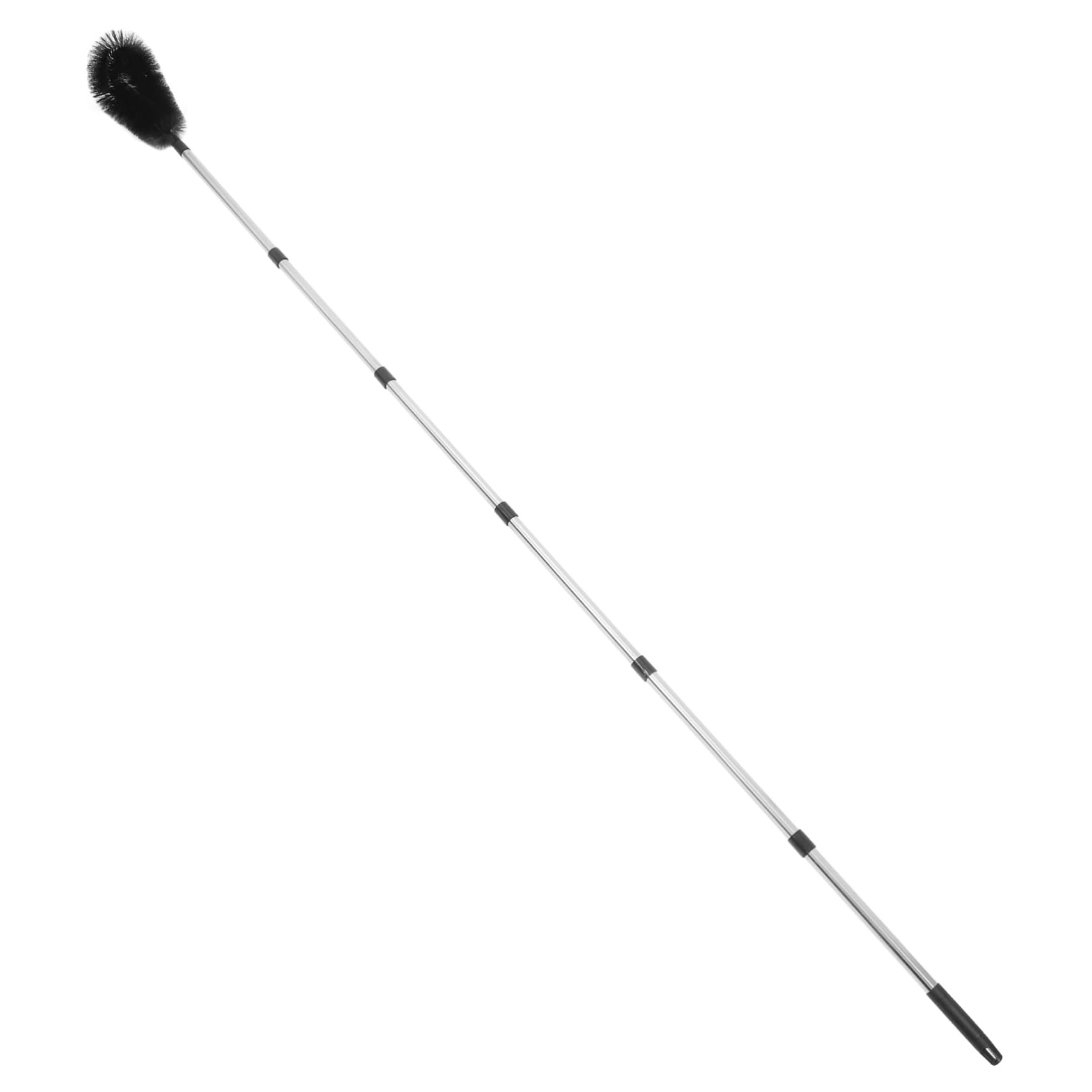 Cepillo de Limpieza de Canalones con Mango Telescópico Herramienta de Limpieza de Desagües Suelo para Eliminar Escombros y Diseño Único