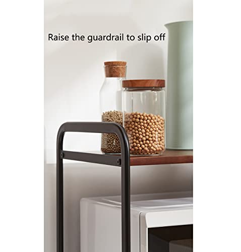 Support micro-ondes cuisine : étagère de comptoir en métal - 8