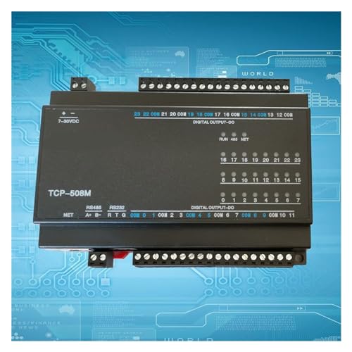 Controlador industrial 24DO con triple conectividad Ethernet 485 y 232 Modbus 3
