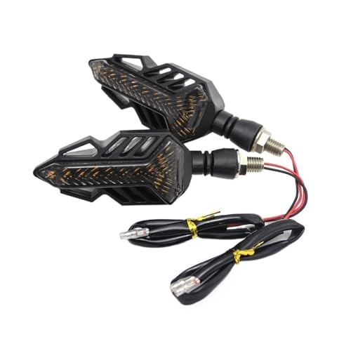 Clignotants moto LED ambre pour rouler de nuit en toute sécurité en motocross