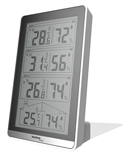 Station de température Technoline WS 7060 design bicolore et format compact - 4