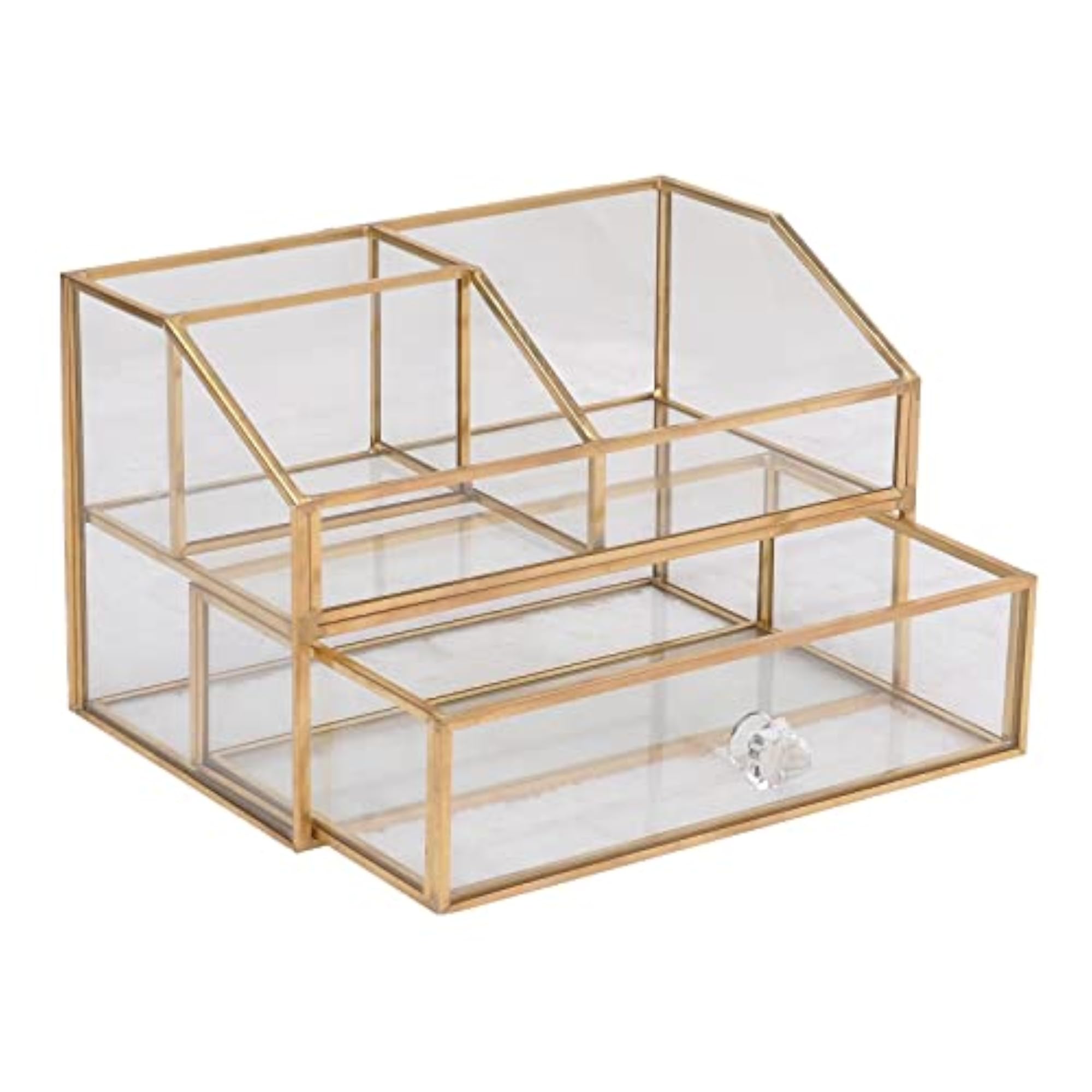 Cosmetics Display Box Jewelry Case Holder Organizer