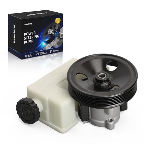 Loautong Power Steering Pump with Pulley, for Jeep Liberty 2