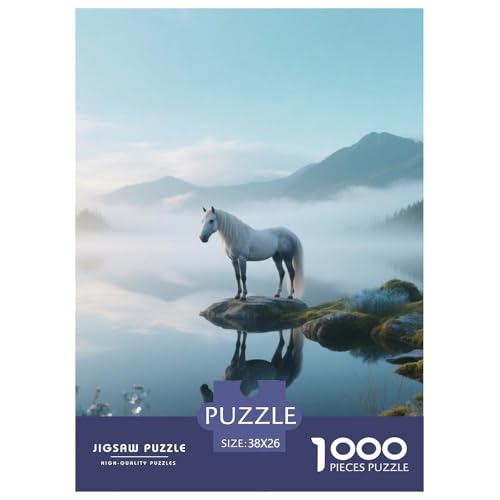 Marengo, Puzzle in 1000 Teilen, Herzliche Familienaktivität, Geschenk Oder Dekoration, Ab 14 Jahren,Pferd, 38x26cm/1000pcs