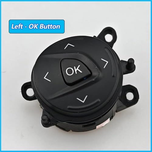 Commande au volant pour Ford Focus 3 2012-2014 bouton gauche OK rétroéclairé - 2