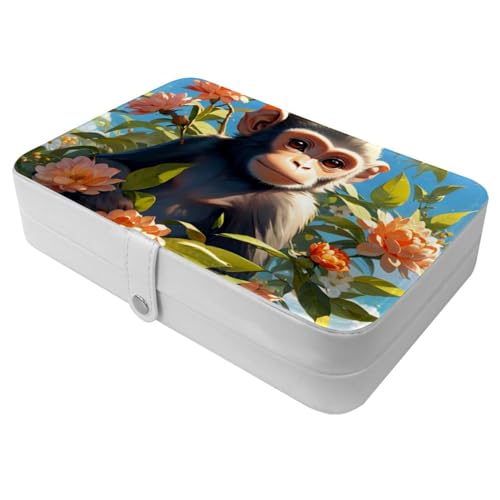 Boîte à bijoux de voyage compacte pour bagues bracelets et boucles - 2