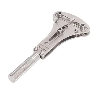 Watch Back Removal Tool 3 Point Wrench Screw Case Remover Tool Adjustable Watch Back Case Opener Watch Repair Tool