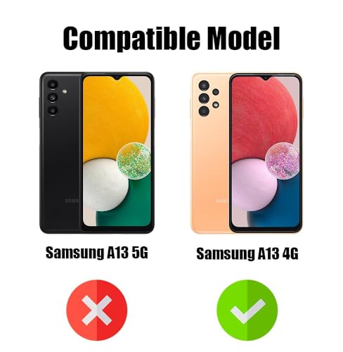 Image of Jkobi Lifetime Anti-Yellow MagSafe Compatible Clear Back Cover Case for Samsung Galaxy A13 4G (Sleek Hard Crystal | Shockproof and Camera Protection)
