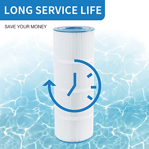 Amibron C-7483 Pool Filter Cartridge Replaces Hayward Swimclaer C3030, C3025, C3020, C580E, Compatible With Hayward Cx580Xre, Pleatco Pa81-Pak4, Filbur Fc-1225 Fc-6425, 4 Pack #TOP5