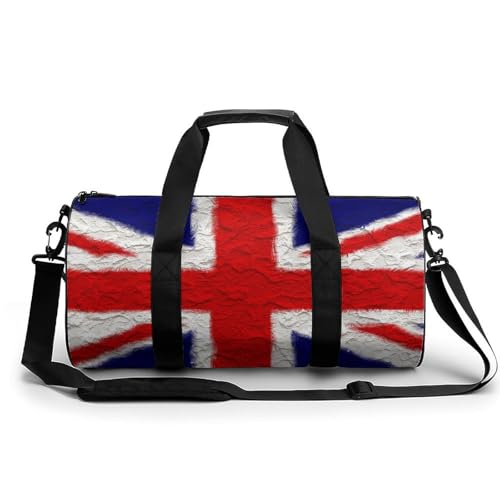 Sac de sport Union Jack compact pour éviter l'encombrement en voyage