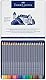Faber-Castell 114624 - Aquarellstifte Goldfaber, 24-teiliges Buntstifte Set, bruchsicher, vollständig wasservermalbar