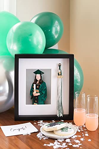 Pearhead Tassel And Picture Graduation Frame, Proudly Display A Photo In Graduation Cap And Gown In Frame With Tassel Holder, Great Centerpiece For Graduation Party, 5X7 Photo Insert #TOP3