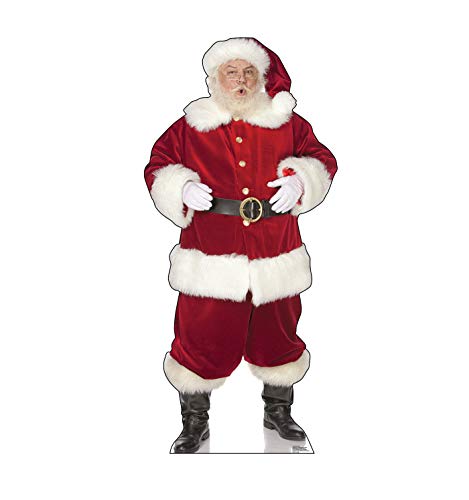 Cardboard People Ho! Ho! Santa Life Size Cardboard Cutout Standup