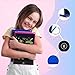 TECJOE 2 Pack LCD Writing Tablet, 10 Inch Colorful Doodle Board Drawing Tablet for Kids, Kids Travel Learning Toys Christmas Birthday Gifts for 3 4 5 6 Year Old Boys and Girls Toddlers