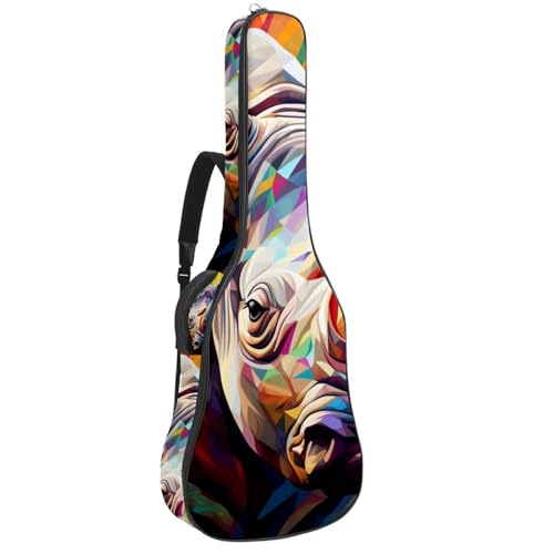 Sac guitare acoustique élégant pour le transport quotidien