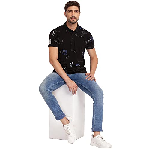 Image of Spykar Men's Regular Fit Raised Collar Full Sleeve Checked Casual Shirts
