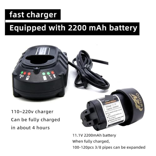 Expansor de tubería de batería eléctrica ST-E300A para tubo de cobre de aire acondicionado 7