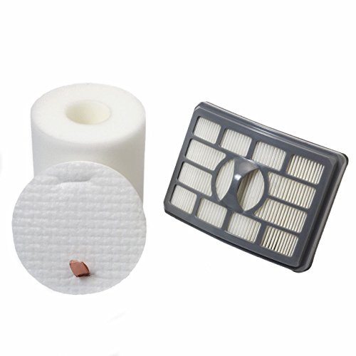 HEPA Filter and Foam & Felt Filter Replacements for Shark XHF500 XFF500 Rotator