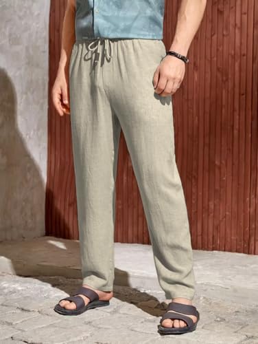 Image of JVX Men Trouser || Lilen Trouser for Men || Lilen Pant (TROUSER-07)