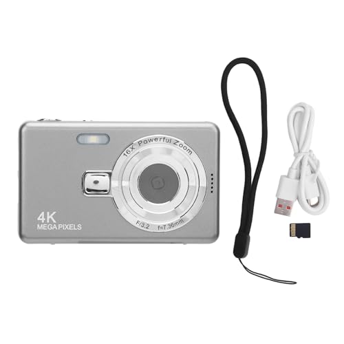 LICAEVEY Cámara Digital 4K 50MP con Zoom 16x y Pantalla 2.4" miniatura 7