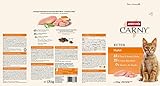 animonda Carny Kitten Huhn (1,75 kg), Kitten Trockenfutter für wachsende Kätzchen, Katzenfutter ohne Getreide und Zucker, Katzentrockenfutter mit 65% Fleisch und tierischen Zutaten (Packung mit 2)
