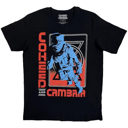 T-shirt Coheed And Cambria Sirius After Man en coton noir pour concert rock