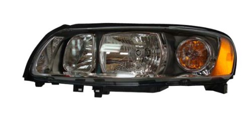 TYC Left Headlight Assembly Compatible with 2005-2007 Volvo V70