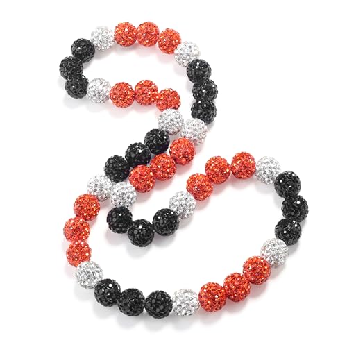 QINJIEJIE Baseball Necklace for Men Bead Necklaces Baseball Chains