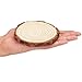 Kurtzy Rodajas de Madera sin Acabado Círculos de Madera Natural (Pack de...