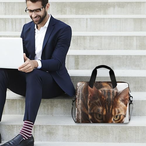 Bolso para portátil con cierre y correa 15.6 pulg miniatura 3