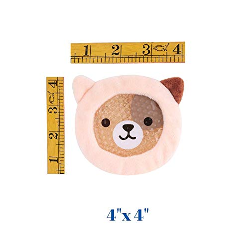 Image of FOMI Premium Kids Hot Cold Ice Packs | 4 Pack | Soft Colorful Sleeves | Fun Animal Designed Children Gel Bead Wrap | Pain Relief for Kids Boo Boos, Fever, Wisdom Teeth, Tired Eyes, Headaches