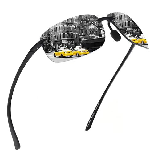 Image of JIM HALO Sport Sunglasses Men Womens TR90 Rimless for Driving Running Golf | Polarized /Non polarized,Lightweight,17g /0.6oz,Rectangle,Wrap Around,Cycling,Fishing,Outdoor Activities