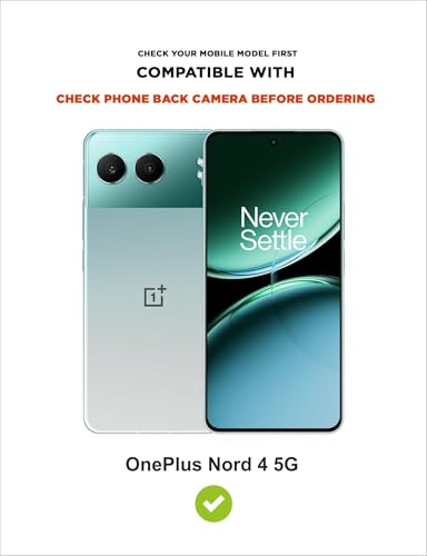 Image of SBMS Silicone Back Cover Case for OnePlus Nord 4 5G | Soft Micro-Fibre Lining Inside | Magsafe Print On Back Side Camera Protection Bump | Shockproof Case OnePlus Nord 4 5G (Black)