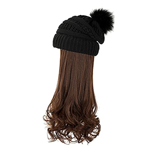 Bonnet chaud hiver pour femme pour oublier les oreilles gelées grâce au crochet