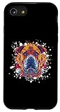 Photo Gallery custodia per iphone se (2020) / 7 / 8 dogo argentino dog colorful artwork portrait | testa di animale Photo Gallery custodia per iphone se (2020) / 7 / 8 dogo argentino dog colorful artwork portrait | testa di animale