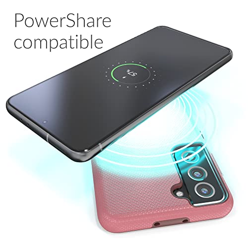 Image of Crave for Galaxy S21 Case, Shockproof Protection Dual Layer Case for Samsung Galaxy S21, S21 5G (6.2 inch) - Berry