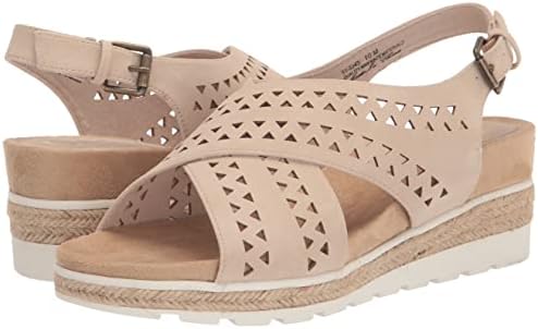 Bella Vita Women's Cosette Wedge Sandal, Bone, 10 X-Wide | Image 6
