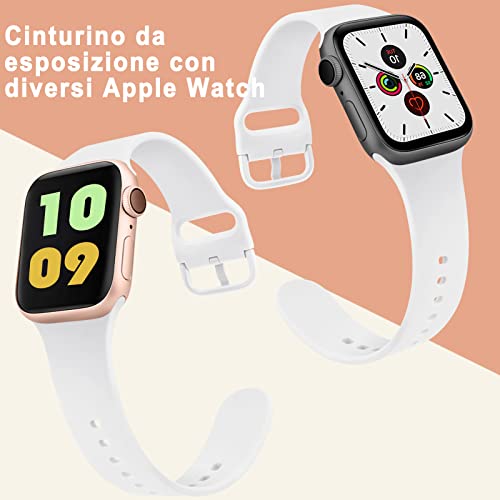 Wanme Cinturino per Apple Watch 45mm 44mm 42mm