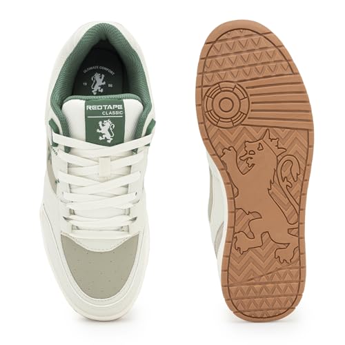 Image of Red Tape Casual Sneaker Shoes for Men | Elegantly Rounded Front, Soothing Insole & Impact-Resistant Comfort
