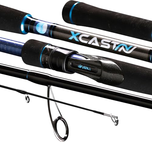 Canne leurres Gunki X'Cast Drive pour la pêche du bar aux gros poissons-nageurs