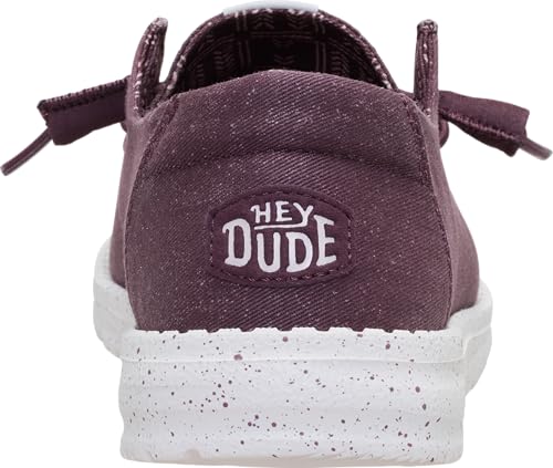 Image of HEYDUDE Women's Wendy Stretch Canvas Slip On Shoes | Easy On Loafer