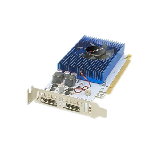 Image of R5 230 2GB DDR3 Low Profile Graphics Card | Dual HDMI 1080P,PCIe 2.0 x16,Support Splicing Mode 20 Watts