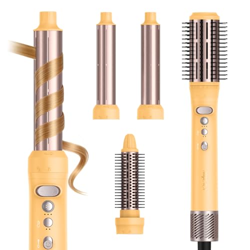 ANGILALA Multi Hot Air Styler Wrap, Rotating Hair Dryer Blow Brush, 105,000 RPM High-Speed...
