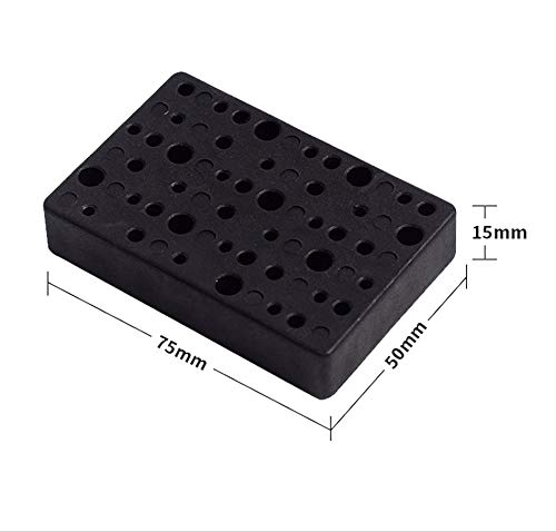 45 Holes Rotary Tool Bit Holder Organizer Drill Bits Holder Plastic Storage Case Box Block For Dremel Rotary Tool Accessories #TOP4