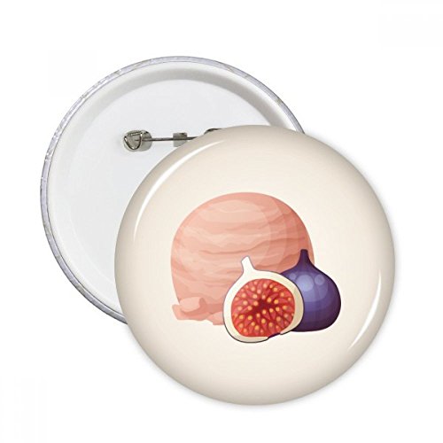 Grenade rose ice cream pins badge ronds pour customiser un sac ou une veste en jean