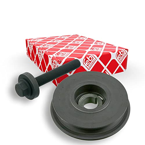 febi bilstein 33620 Riemenscheibe (entkoppelt) für Kurbelwelle, mit Schraube, 1 Stück